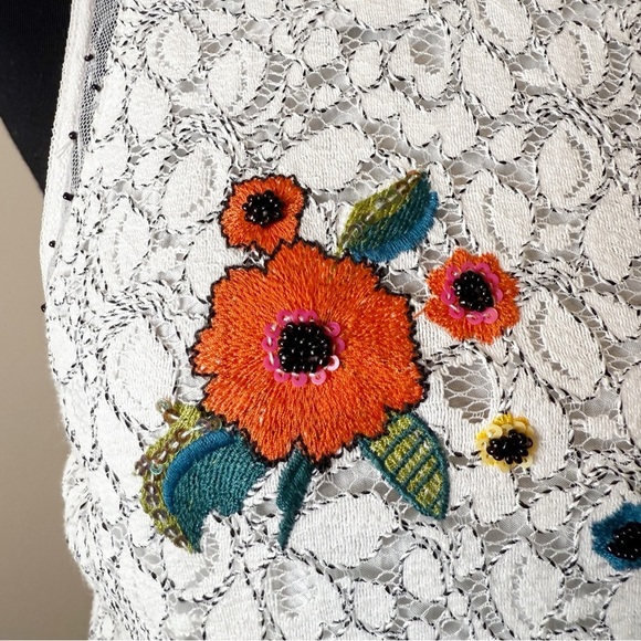 Anthropologie Maeve Macie Lace Top 4 - Picture 5 of 14